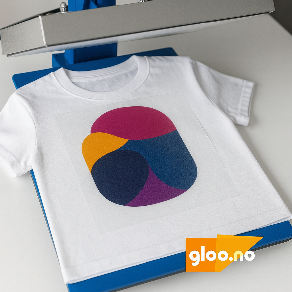 DTF: overføring i varmepresse med korrekt trykk og temperatur